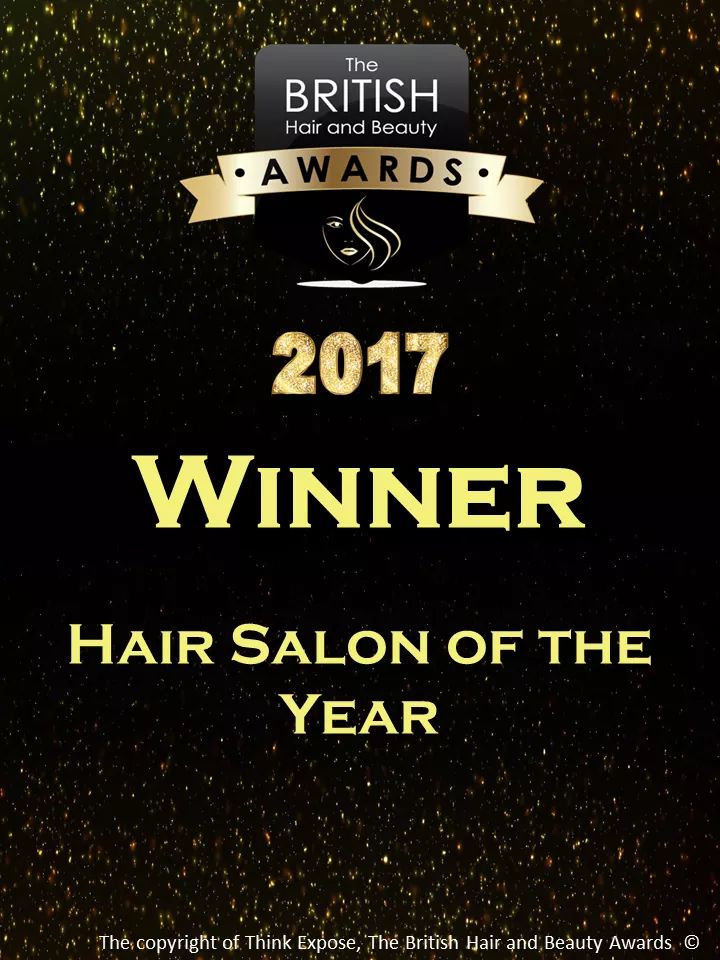 British Hair & Beauty Salon Of The Year 2017! British Hair & Beauty Salon Of The Year 2017!