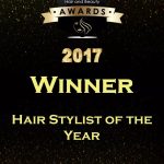 The British Hairdressing Awards stylist of the year 2017 at Perfectly Posh hair salon in Hungerford