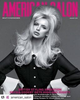 Salon Owner Krysia Features on The Cover of American Salon Magazine!
