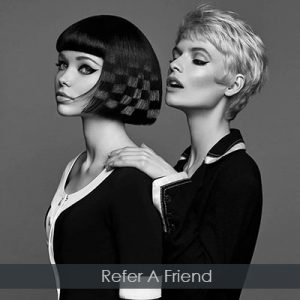 refer-a-friend at perfectly posh hair and beauty salon in hungerford