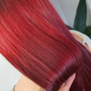 ON-TREND RED HAIR COLOURS AT PERFECTLY POSH HAIRDRESSING SALON IN HUNGERFORD, BERKSHIRE