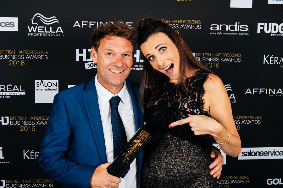 hungerford hair salon wins salon of the year award
