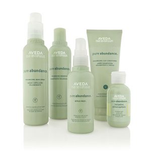 Aveda Pure-Abundance hair products at perfectly posh hair salon