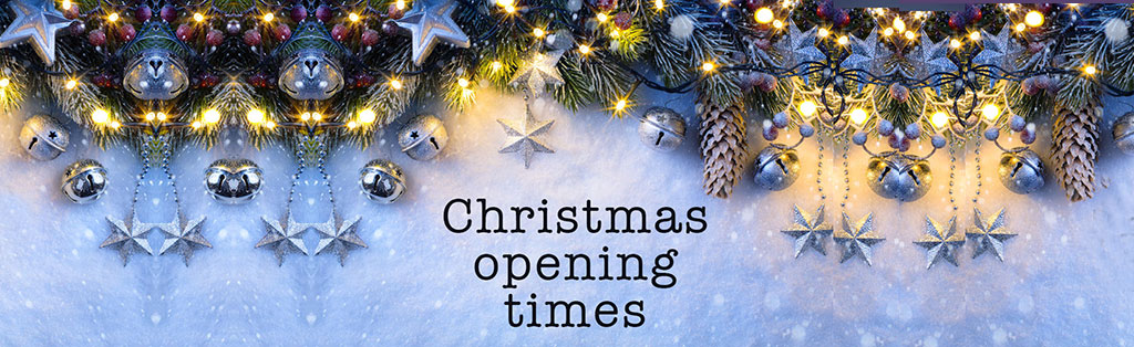 christmas-opening-times at perfectly posh hair salon in hungerford