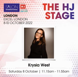 Krysia Takes To The HJ Stage at Salon International 2022