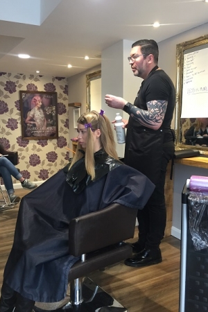 hair colour training, hungerford salon