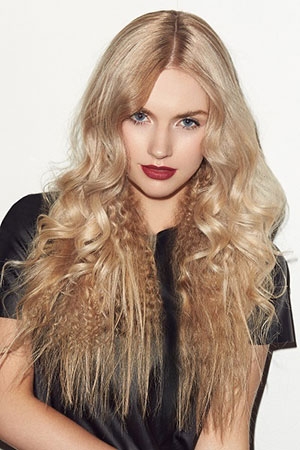 LOREAL-crimped-&-curled-hair