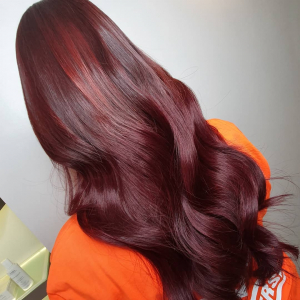 ON-TREND RED HAIR COLOURS AT PERFECTLY POSH HAIRDRESSING SALON IN HUNGERFORD, BERKSHIRE